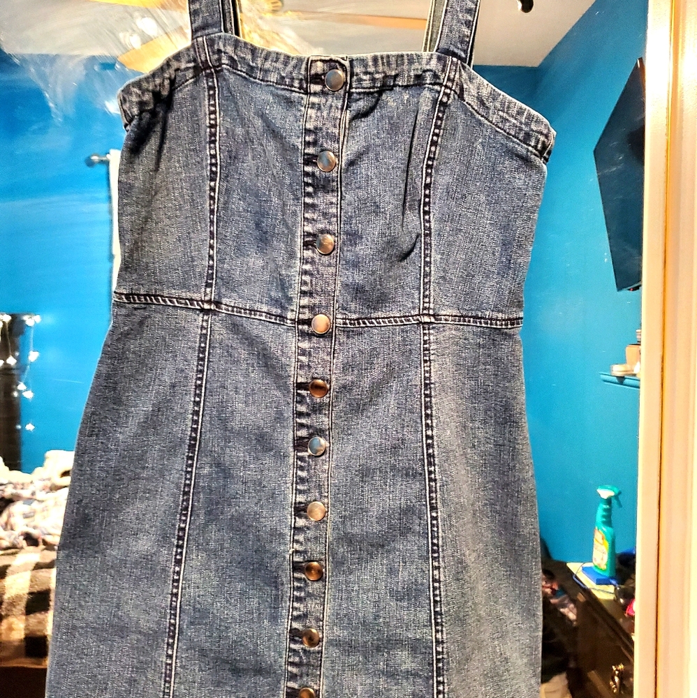 Denim dress